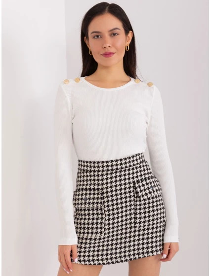 Bluzka RV BZ model 19034349 ecru - FPrice Bluzka RV BZ model 19034349 ecru - FPrice