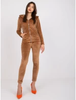 Dámska súprava KMPL 6087 1.95P svetlo hnedá