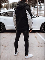 Pánska prechodná bunda TX4916 čierno-sivá – FashionStreet Pánska prechodná bunda TX4916 čierno-sivá – FashionStreet