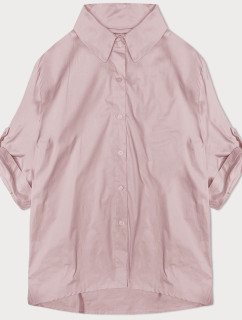Růžová košile s ozdobnou mašlí na zádech (24018)