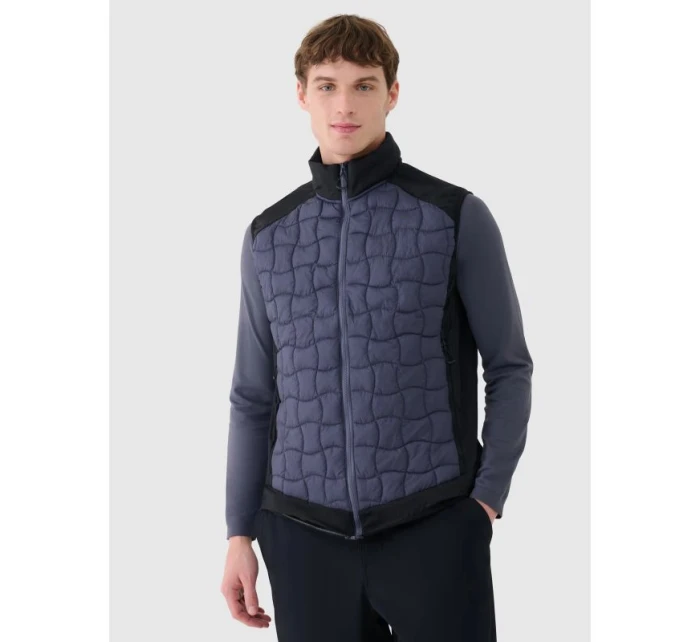 Pánská péřová trekingová vesta s výplní Primaloft Black model 21433529 pánské - 4F