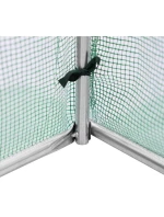 Krycia plachta pre záhradný tunel 200x350x200 cm ZELENÁ