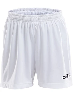 Craft Teamwear Squad Go Short Solid Jr Detské športové šortky 82.5586 biele