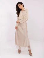 Koszula IT KS model 21766324 beżowy - FPrice Koszula IT KS model 21766324 beżowy - FPrice