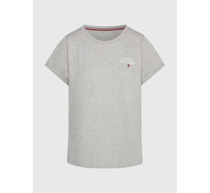 Dámske tričko TH ORIGINAL LOGO LOUNGE T-SHIRT UW0UW04525P61 sivá - Tommy Hilfiger