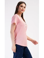 Dámské domácí šaty s tříčtvrtečním rukávem model 21059941 - Vienetta