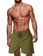 Pánské plavecké šortky olivové Dstreet model 21987759 - FashionStreet