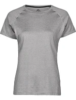 Tee Jays TJ 7021 Dámske športové tričko CoolDry 18.7021 šedá melírovaná Tee Jays TJ 7021 Dámske športové tričko CoolDry 18.7021 šedá melírovaná