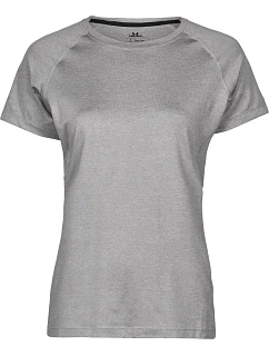 Tee Jays TJ 7021 Dámske športové tričko CoolDry 18.7021 šedá melírovaná