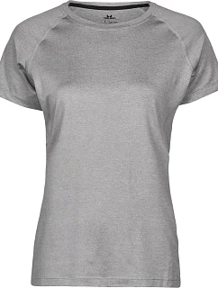 Tee Jays TJ 7021 Dámske športové tričko CoolDry 18.7021 šedá melírovaná