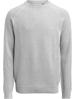 Casual Sweater Pánský pletený svetr  grey melange model 22460613 - James Harvest