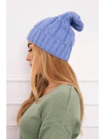 Fleecová čepice  modrá model 18750129 - K-Fashion