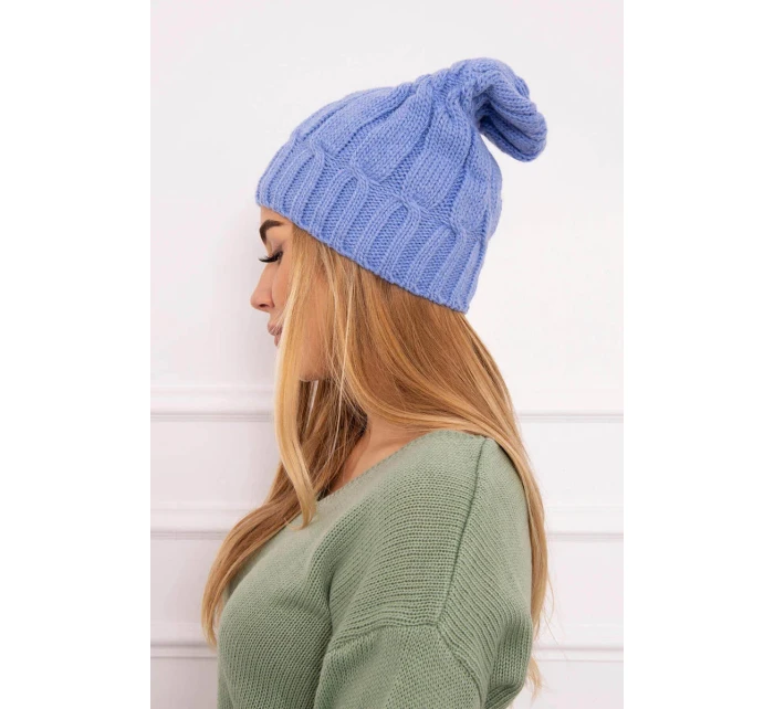 Fleecová čepice  modrá model 18750129 - K-Fashion