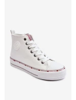 Dámské vysoké Zateplené tenisky model 21599216 Bílé - Cross Jeans