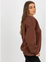 Mikina EM BL 617 7.27 tmavo hnedá