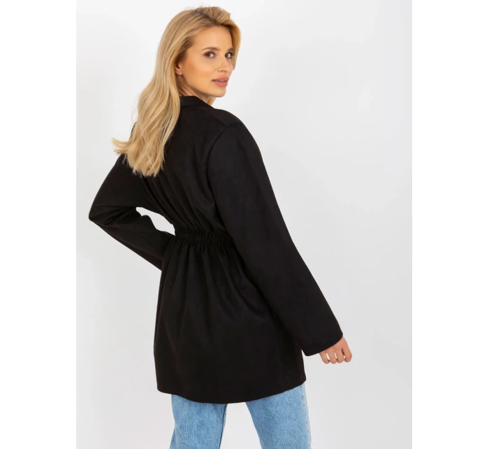 Dámsky kabát LK PL 509128.19 čierna - FPrice Dámsky kabát LK PL 509128.19 čierna - FPrice