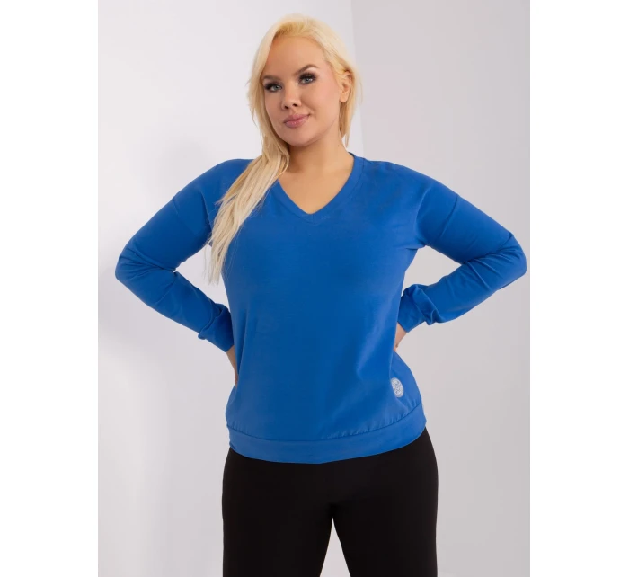 Bluzka RV BZ model 19394485 ciemny niebieski - FPrice Bluzka RV BZ model 19394485 ciemny niebieski - FPrice