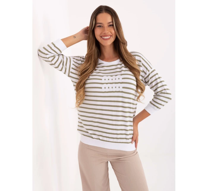 Blúzka RV BZ A790.47 olivovo zelená Blúzka RV BZ A790.47 olivovo zelená