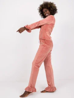 Pyžamo RV PI 7394.23X tmavo ružová