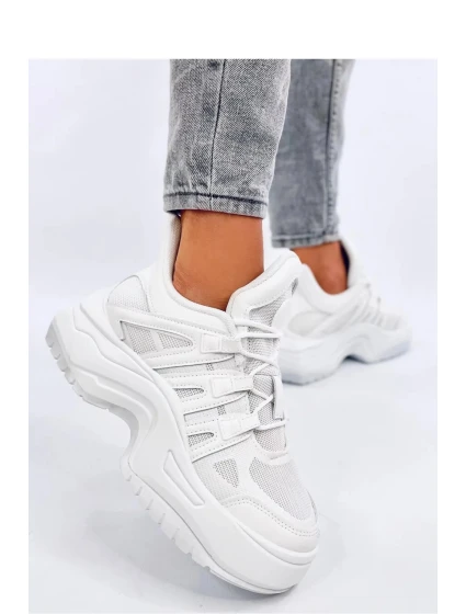 Dámske tenisky na klinoch NB626 White - Inello