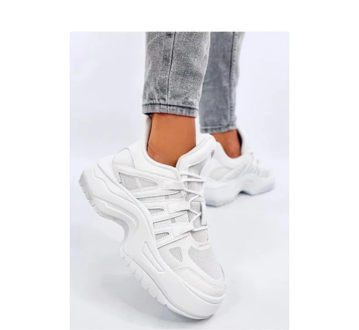 Dámske tenisky na klinoch NB626 White - Inello