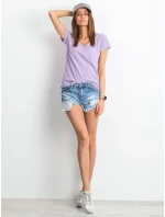 Tričko RV TS model 14829143 světle fialová - FPrice Tričko RV TS model 14829143 světle fialová - FPrice