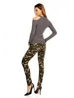 Sveter s odhalenými ramenami - 130117119 - Gemini