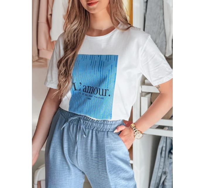 Dámské tričko bílé Dstreet model 21976530 - FashionStreet
