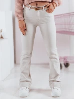 Dámské džínové kalhoty light beige Dstreet model 21983456 - FashionStreet
