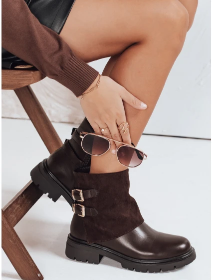 FashionStreet hnedé dámske topánky ZY1120