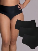 Kalhotky Essential Higher 3Pack 1343-3 black - Anita Classix
