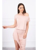 Sukienka ciemny róż model 18744333 - K-Fashion Sukienka ciemny róż model 18744333 - K-Fashion