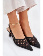 Lodičky S  A  Černé model 21689250 - Boto