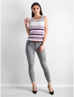 Dámský top AT TP model 17292515 fialová - FPrice