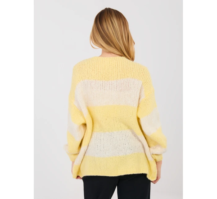 Sweter MI SW model 21937180 jasny żółty - FPrice