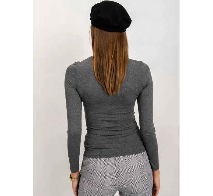 Blúzka RV BZ 5210.19 tmavo šedá