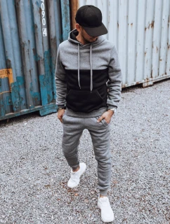 FashionStreet pánske svetlosivé tepláky AX0780