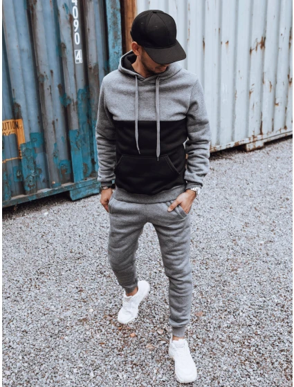 FashionStreet pánske svetlosivé tepláky AX0780