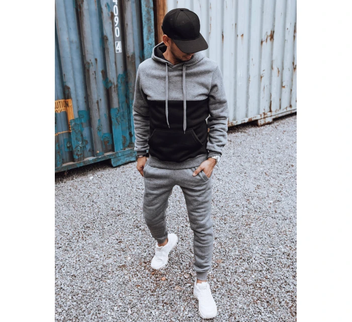 FashionStreet pánske svetlosivé tepláky AX0780