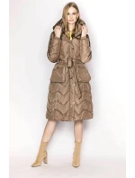 KURTKA DAMSKA BEŻOWA model 21244251 - Ann Gissy