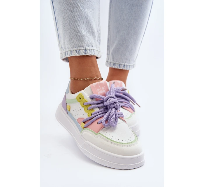 Dámské tenisky z ekokože v provedení model 21648806 - Boto Dámské tenisky z ekokože v provedení model 21648806 - Boto