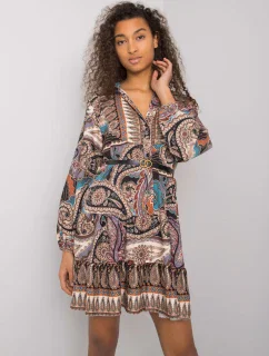 Šaty DHJ SK model 17356248 černá a béžová - FPrice