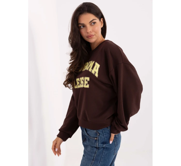 IT BL mikina H2454.50 tmavohnedá IT BL mikina H2454.50 tmavohnedá