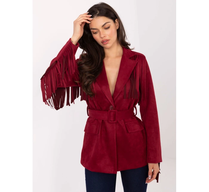 Kabát IT EN 5792.33 bordový Kabát IT EN 5792.33 bordový