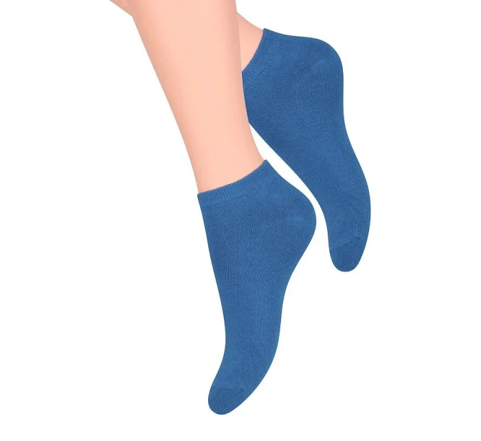 Hladké dámske ponožky Steven art.052