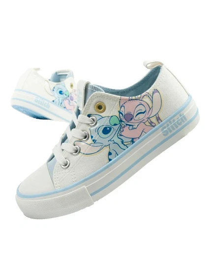 Detská športová obuv Leomil Stitch Comfortable Light White