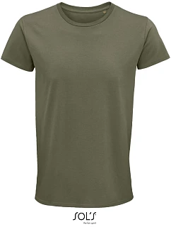 SOL'S Crusader Men Pánske tričko z bio bavlny 25.3582 khaki