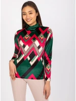 Halenka DHJ BZ tmavě zelená model 17407804 - FPrice Halenka DHJ BZ tmavě zelená model 17407804 - FPrice