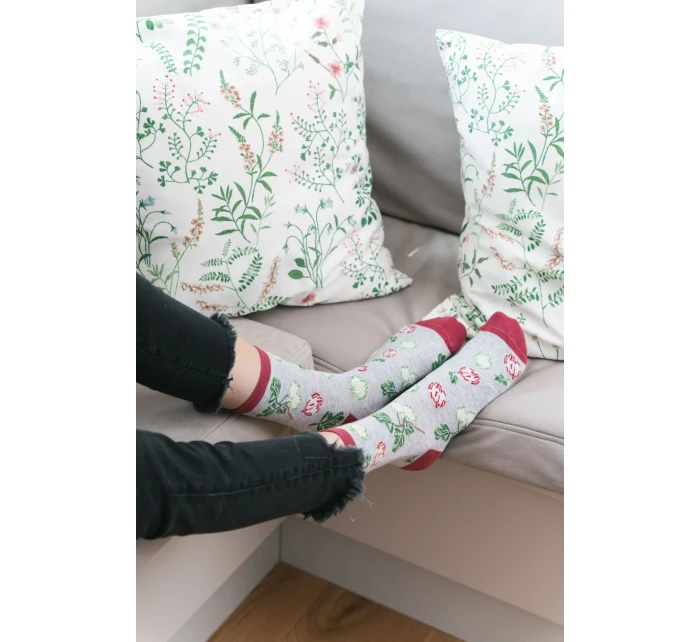 Ponožky 159-107 Melange Light Grey - Steven