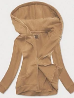 Dámska športová mikina nude (W03-160)